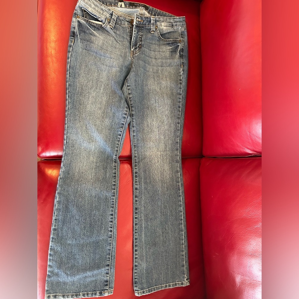 Nine West Women's Boot Cut Jeans in Light Blue